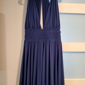 Express Blue Mini Dress